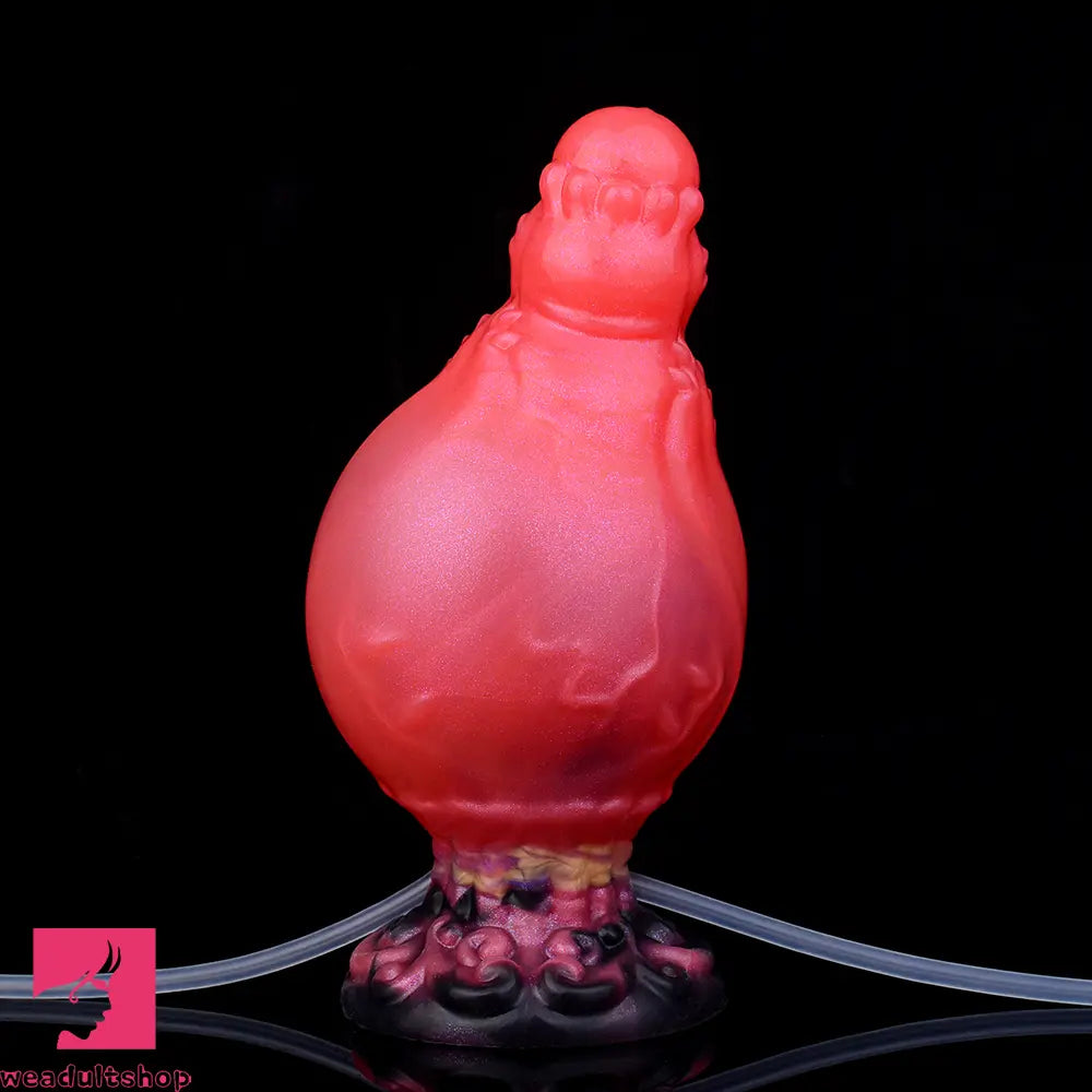 5.91in Fantasy Odd Silicone Soft Inflatable Spraying Water Dildo Sex Toy