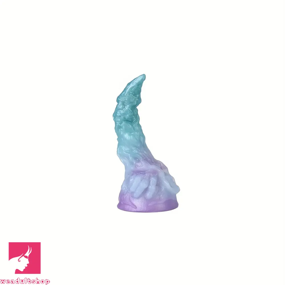 4.64in 5.82in 7in 9.44in Fantasy Odd Soft Curved Monster Creature Dildo