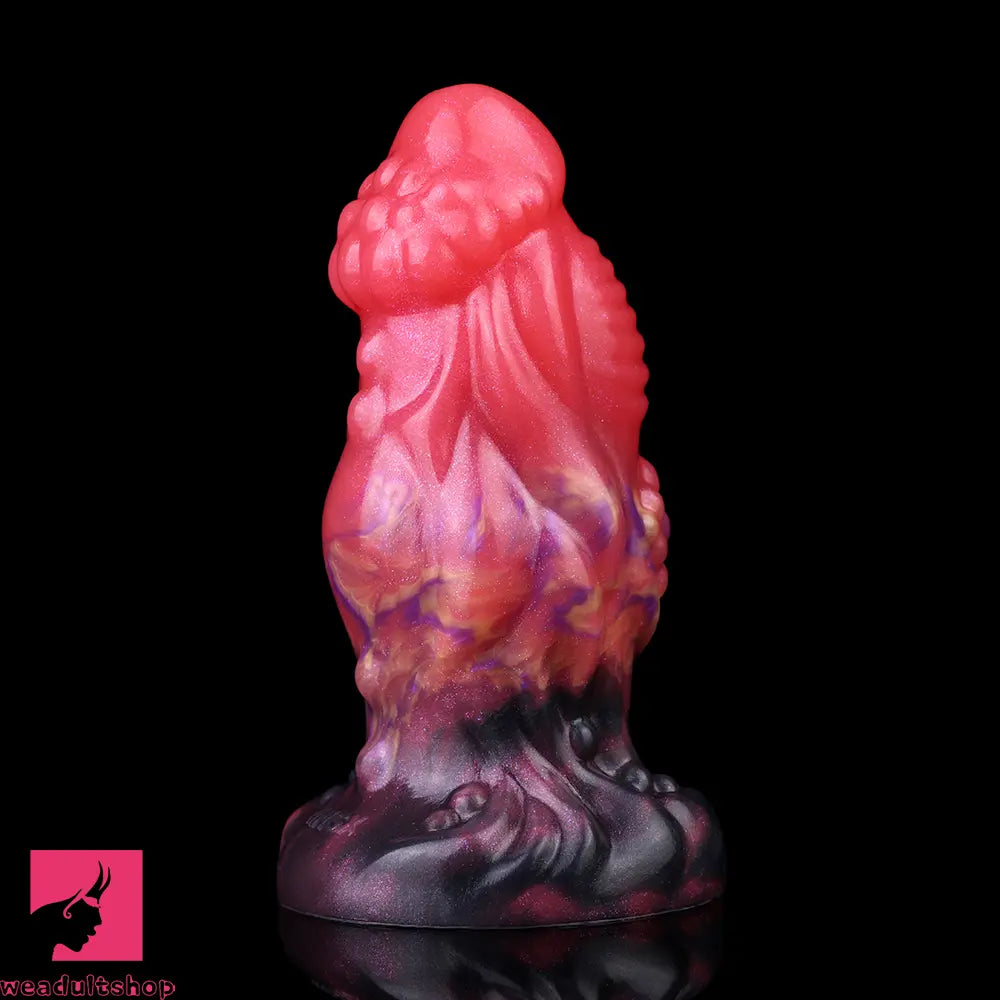 5.51in Fantasy Monster Thick Odd Dildo Silicone Soft Sex Toy For Clit