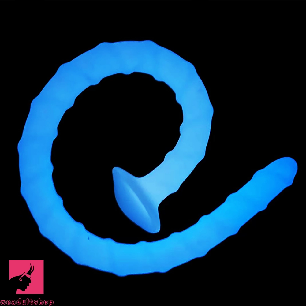16.14in 19.69in 24.21in Luminous Monster Soft Prostate Glowing Dildo