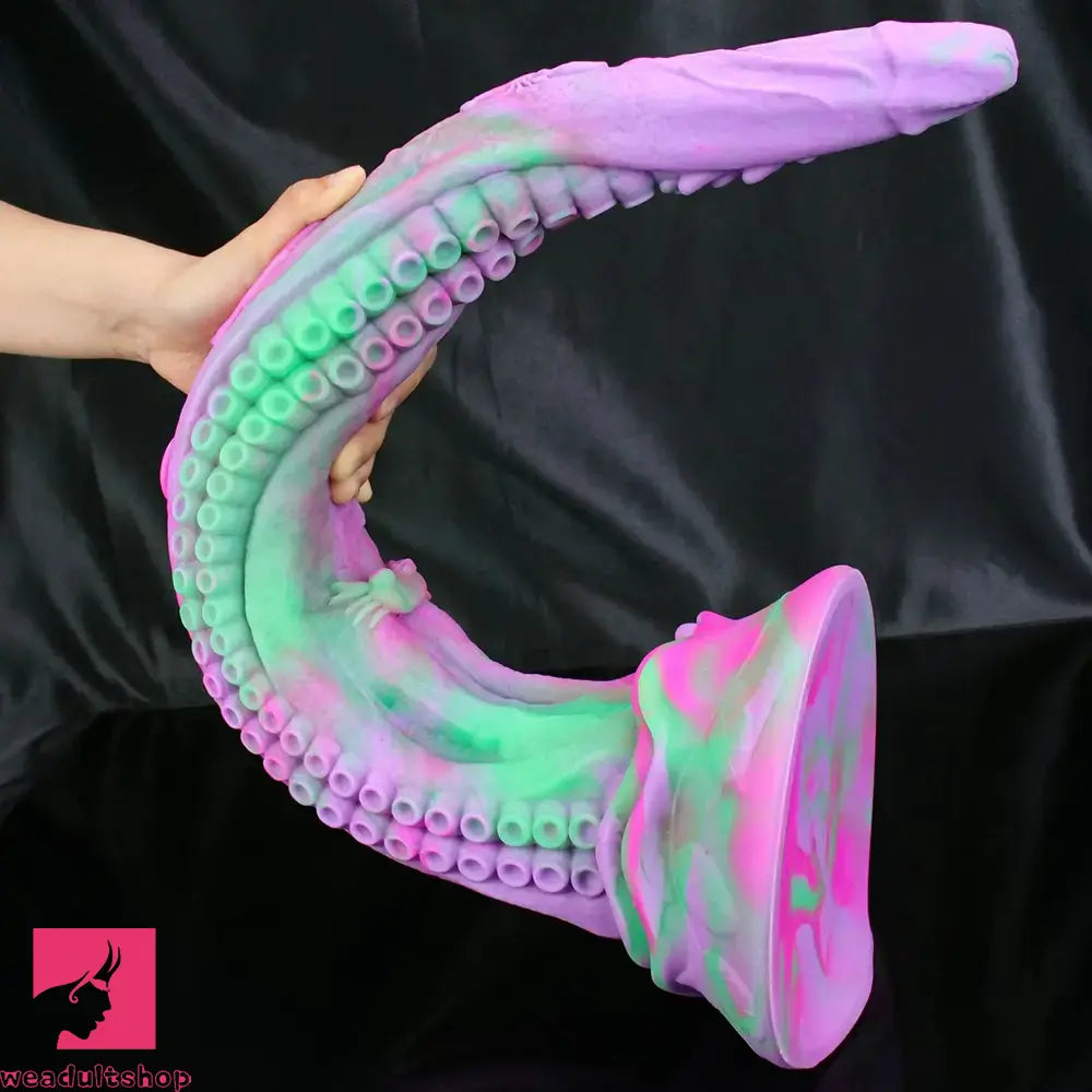 18.35in 18.97in 23.62in Silicone Long Huge Tentacle Soft Female Thick Dildo