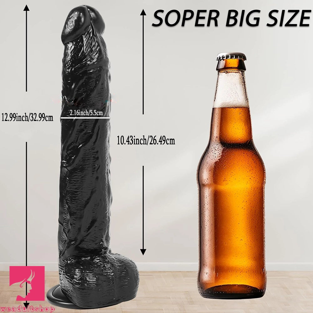 12.99in Huge Thick Lifelike Dildo Erotic Big Penis For Women Stimulator