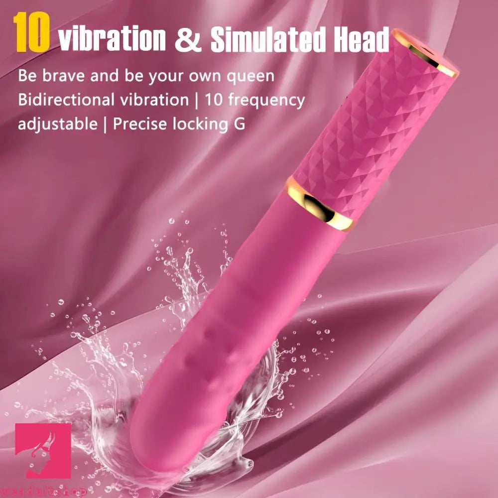 6.97in Small Size Automatic Vibrating Thrusting G Spot Dildo Machine