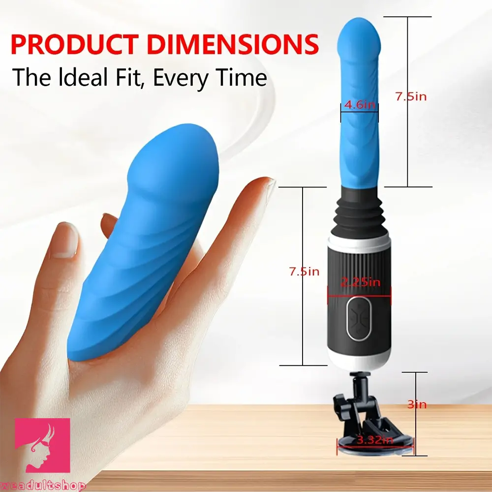 15in Fuck Machine Thrusting Realistic Dildo 10 Vibrating & 3 Thrusting Modes