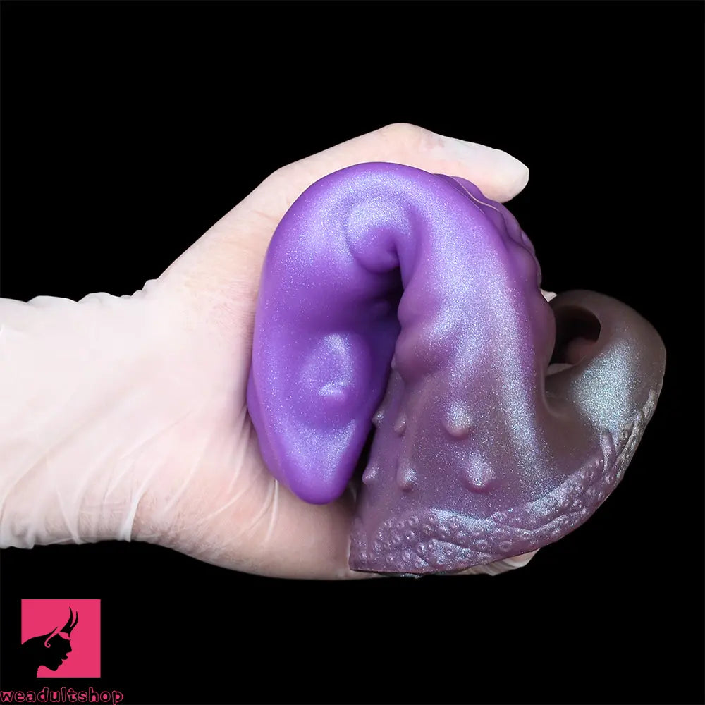 6.14in Tentacle Fantasy Hollow Silicone Dildo Sleeve For Cock Enlargement