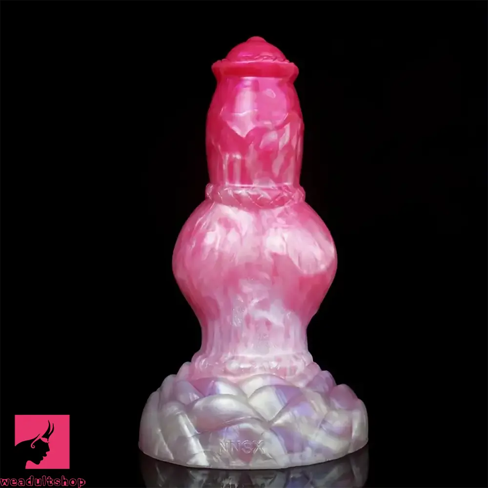 7.48in Real Monster Knot Silicone Soft Dildo For Women Men G Spot