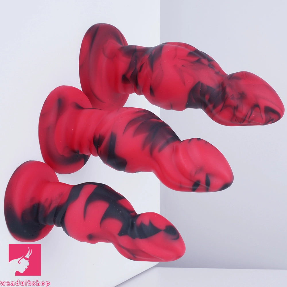 4.72in 5.51in 6.3in Fantasy Odd Silicone Soft Dildo For Penis Sucker
