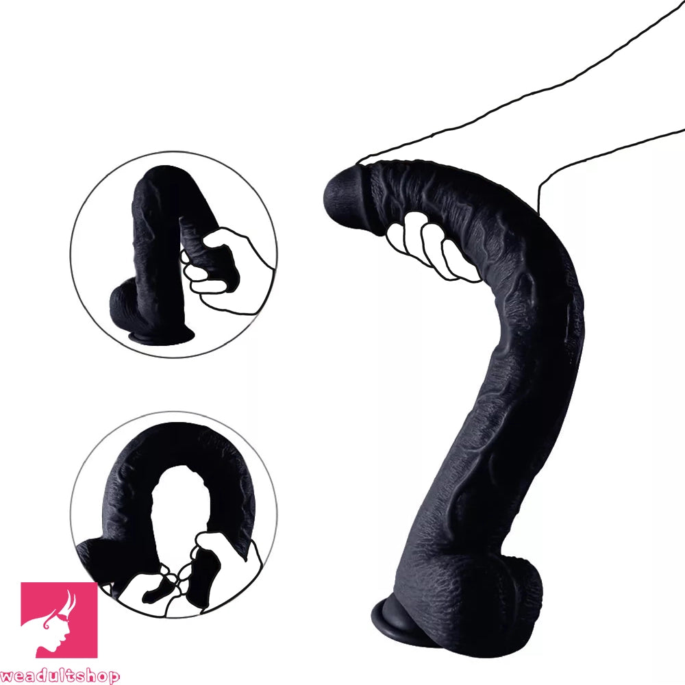 17in Super Long Huge Dildo Unisex Gode Dildo Clitoral Stimulator Phallus