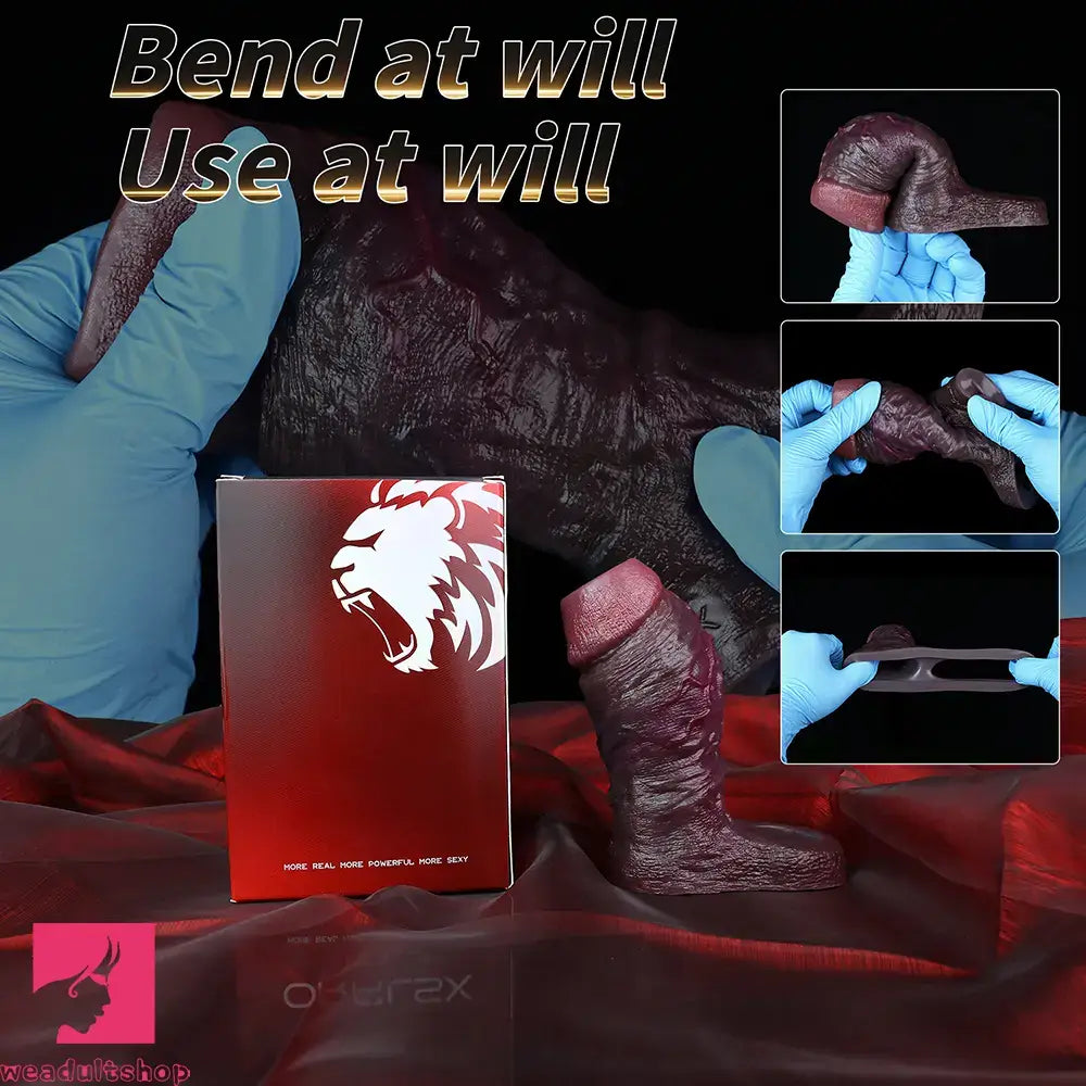 4.13in 4.96in 5.91in 6.53in Real Flexible Realistic Cock Soft Dildo Sleeve