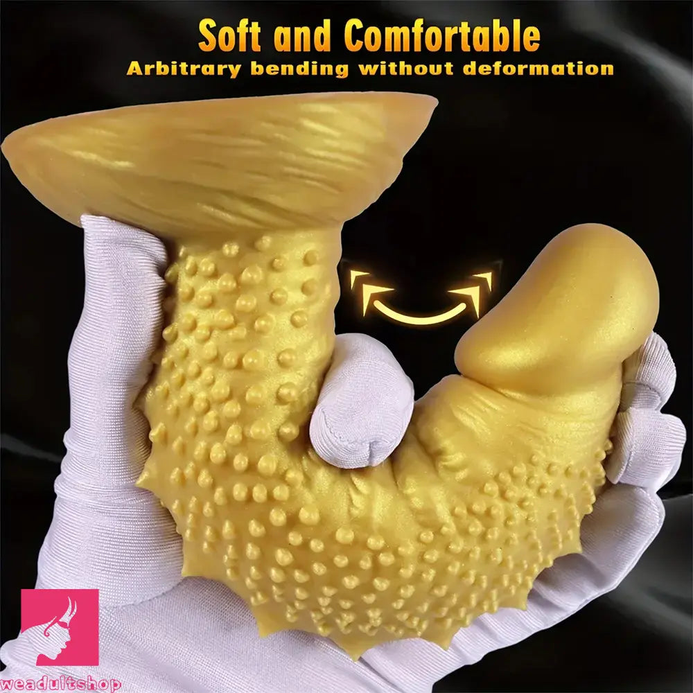 7.08in 8.66in 10.23in 11.81in 13.38in Spiky Particles Huge Dildo With Penis