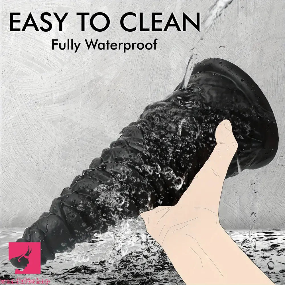 11in Huge Silicone Thick Anal Plug Dildo With Tapered Glans Ass Stretcher