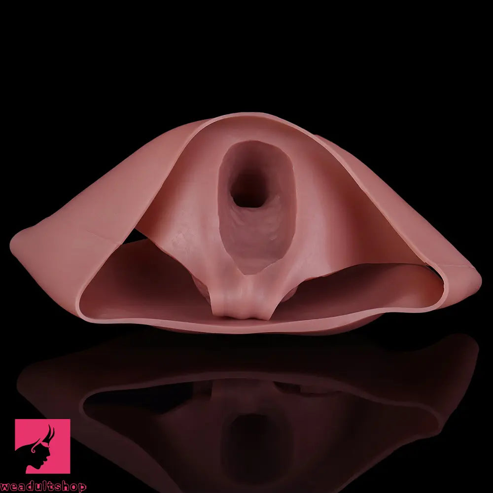 9.84in Silicone Big Strapon Hollow Dildo With Glans Penis For Women Sex