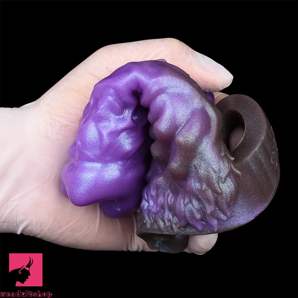 5.78in Dragon Beast Creature Fantasy Hollow Silicone Soft Dildo Sleeve