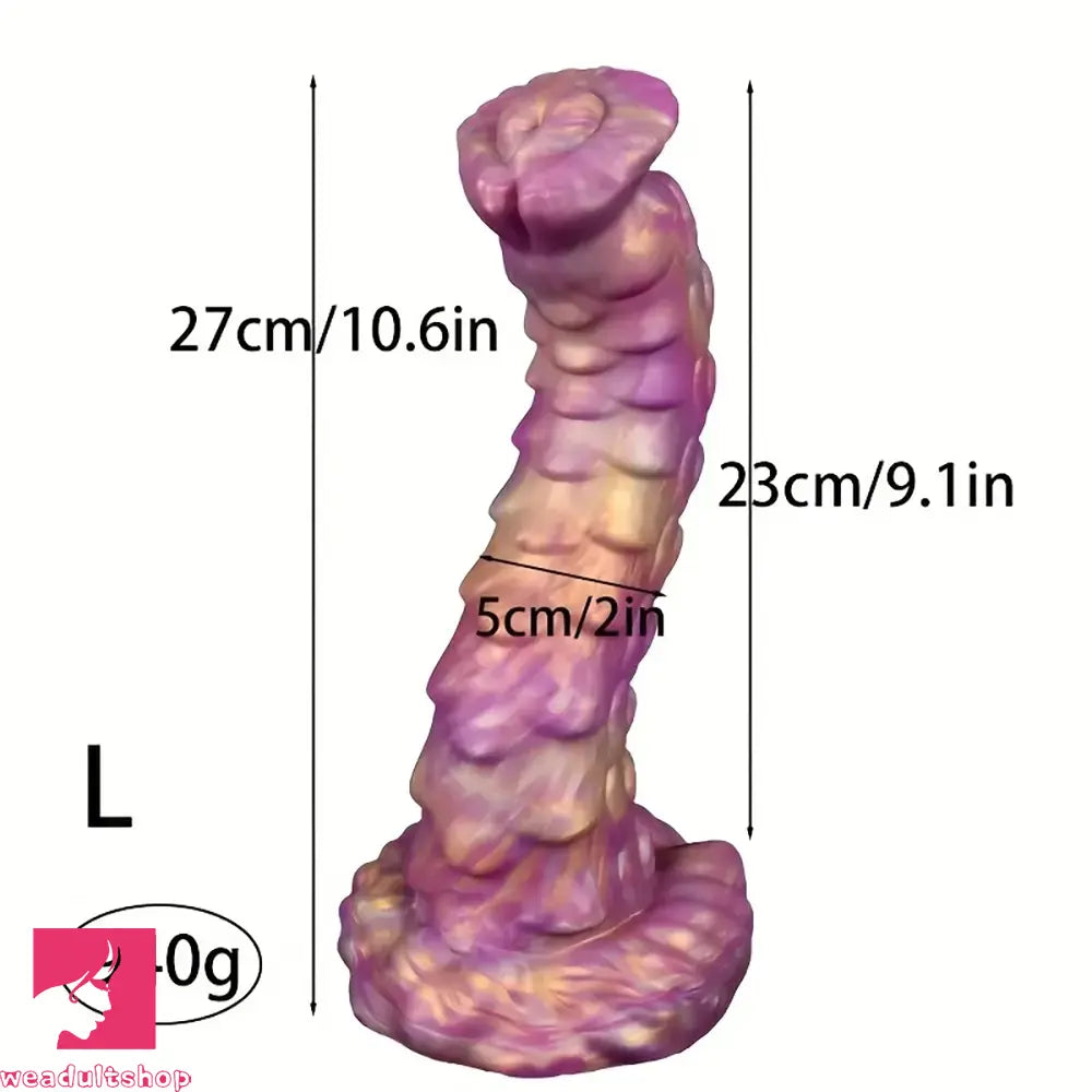 7.5in 9.1in 10.6in Liquid Silicone Soft Simulation Big Fantasy Tentacle Dildo