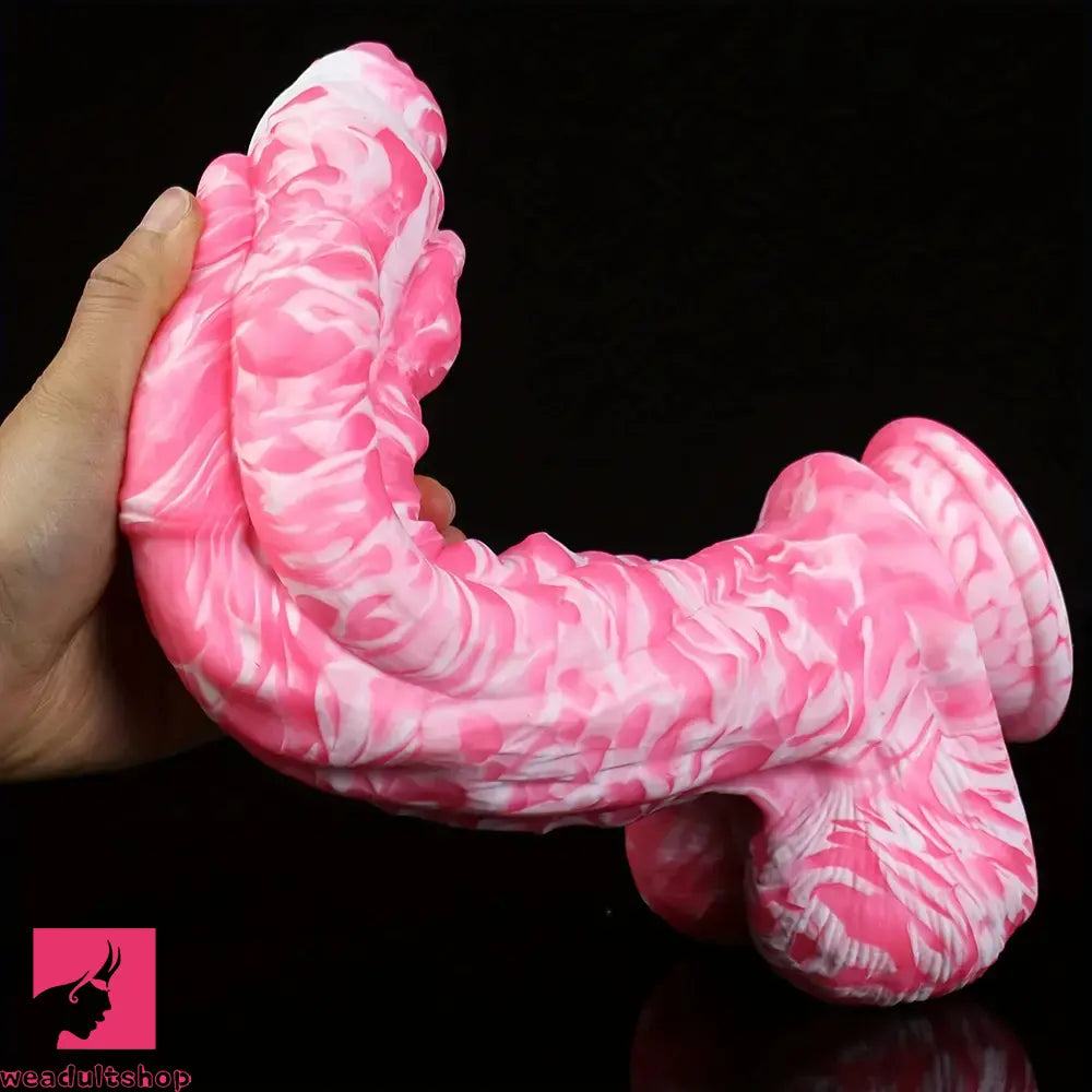 10.82in 12.4in Multiple Heads Silicone Big Soft Dildo For Vaginal Orgasm