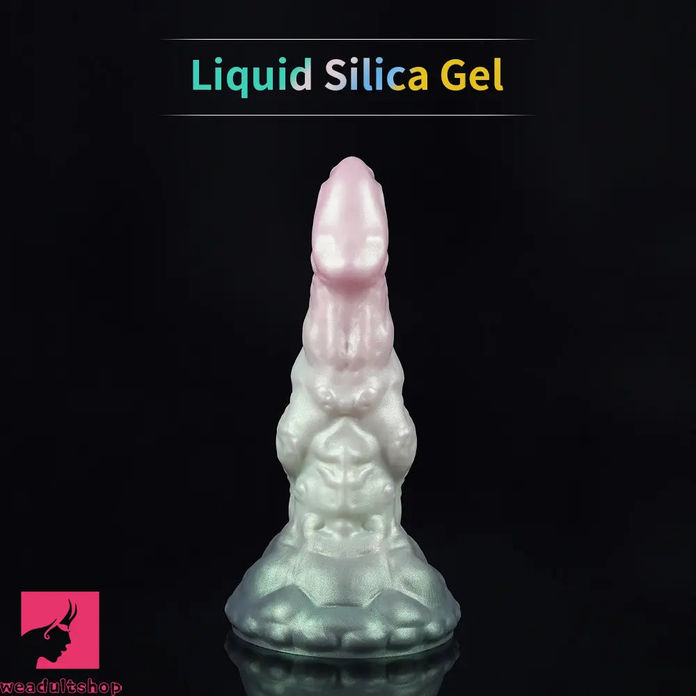 8.2in Silicone Soft Butt Plug Big Fantasy Soft Odd BDSM Dildo Cock Toy