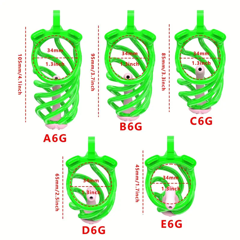 Chastity Cage Plastic Utheral Lock Cobra CB Chastity Lock For Single Parties