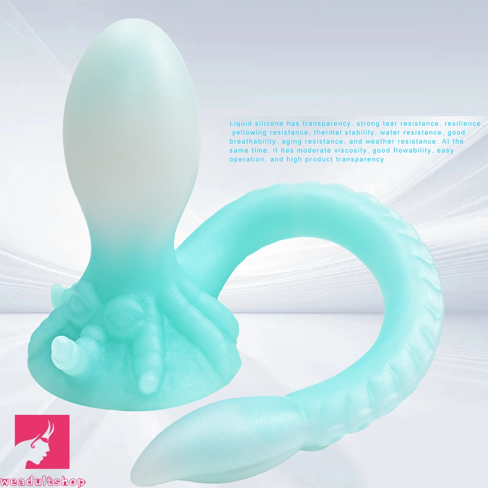 10.2in 12.5in Big Tentacle Soft Silicone Dildo For Women Men Penis Fucking