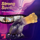 7.48in Exotic Thick Monkey Fantasy Soft Dildo With Suction Cup Cock Toy