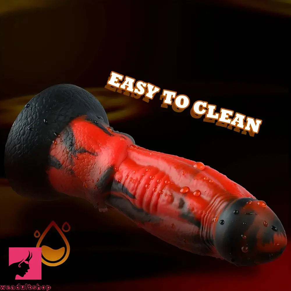 8.5in Monster Snake Silicone Fantasy Thick Dildo Cock Prostate Massager