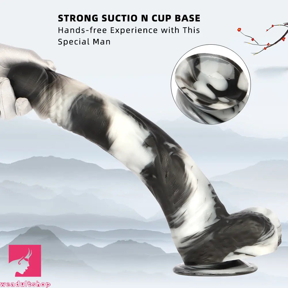 14.17in Super Large Long Thick PVC Mixed European American Big Dildo