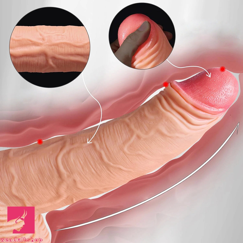 12.59in Thick Huge Skin Dildo Female Masturbator For Stimulate Vagina