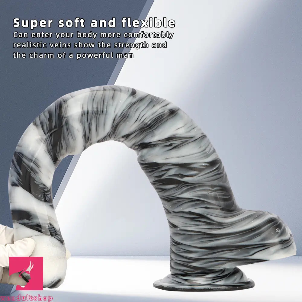 18.9in Mixed Color Big Alternative Animal Super Long Horse Cock Dildo