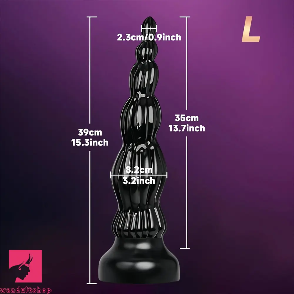 12in 15.3in Extra Long Knot Anal Dildo Thick Butt Plug Toy For Women