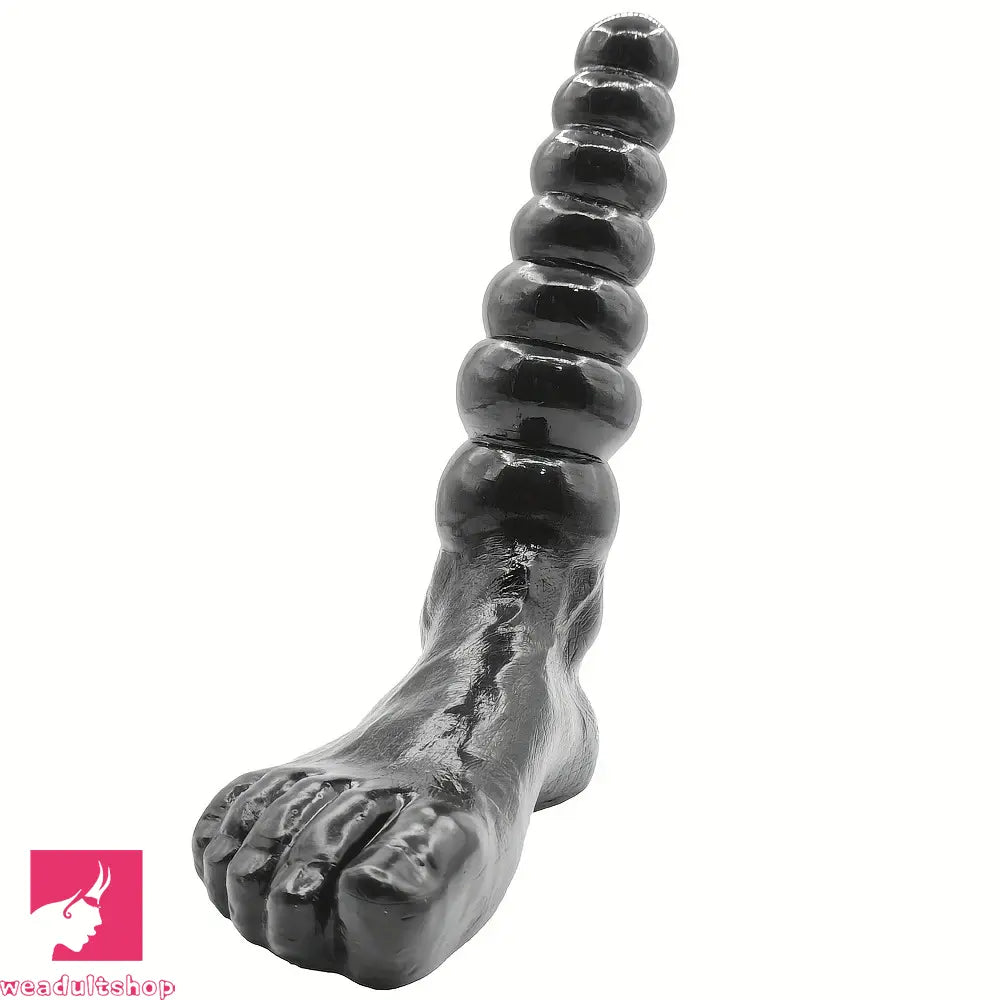 9.45in Simulated Foot Pull String Dual-Use Monster Dildo Anal Beads