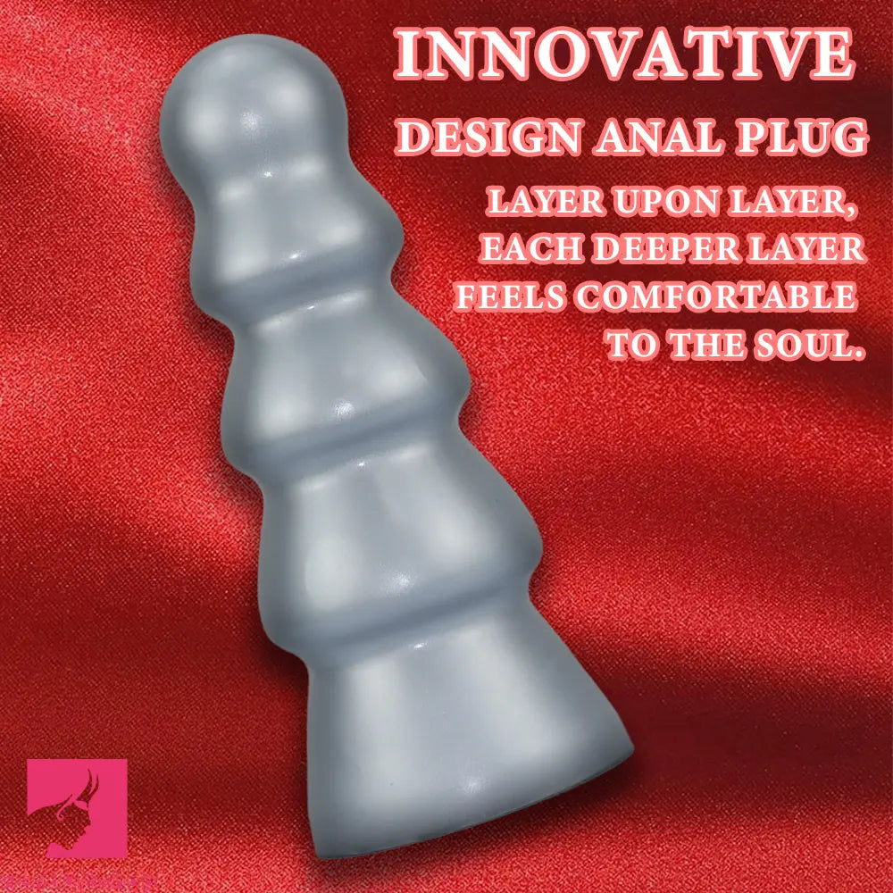 5.03in 7.67in 9.85in Odd Fantasy Butt Plug Dildo Suction Cup Adult For Couple