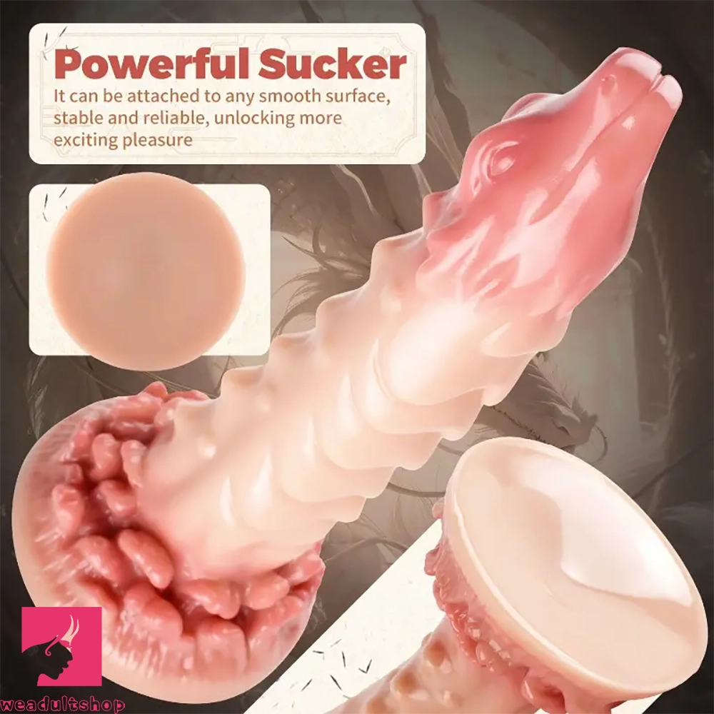 8.07in Realistic Dragon Big Cock Odd Dildo For Intimate Sex Toy