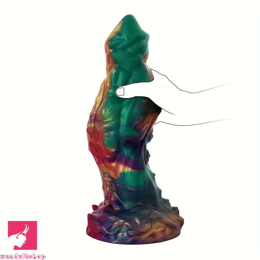 13.4in Anal Soft Monster Huge Long Dildo With Suction Cup G Spot Dildo