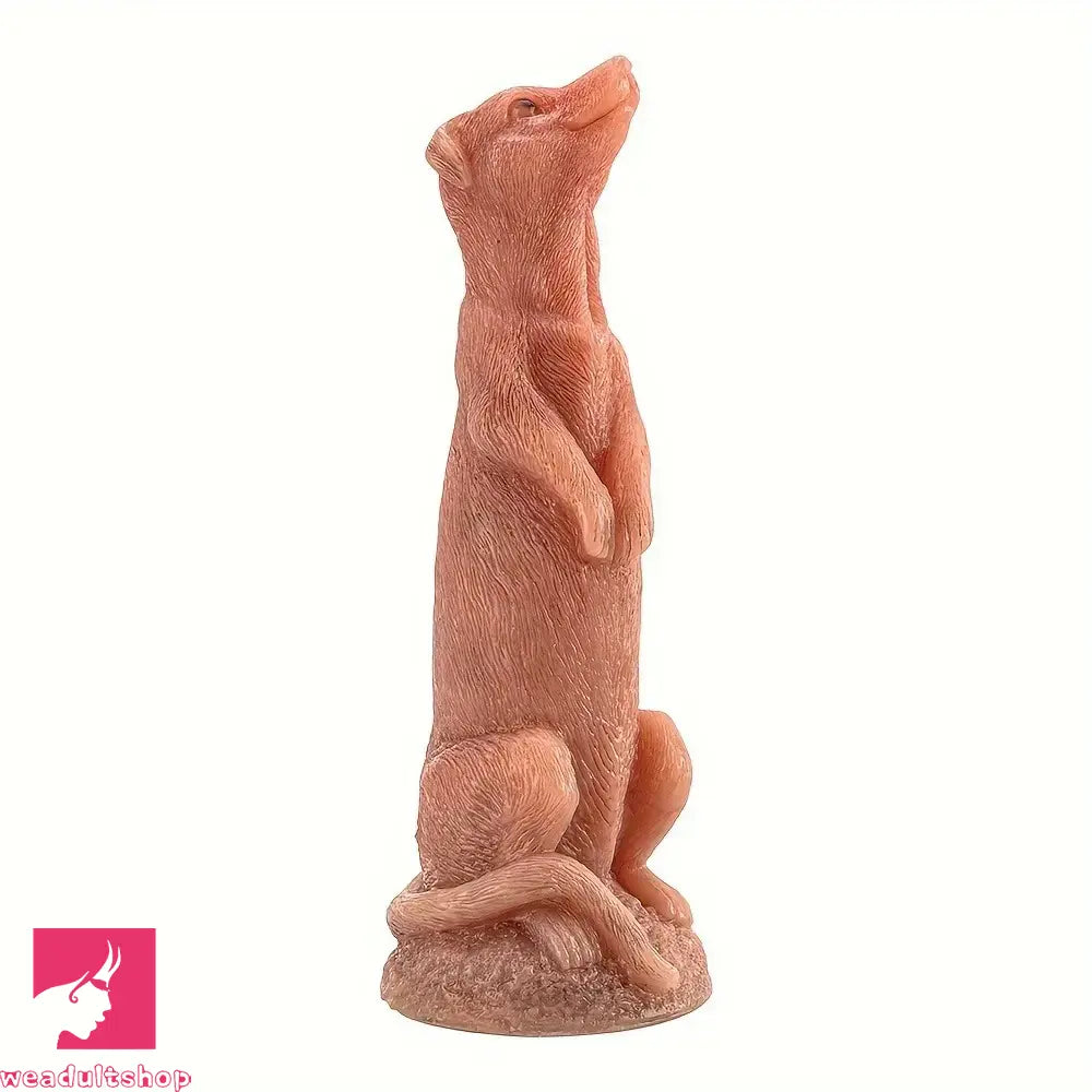 8.27in kangaroo Animal Silicone Soft Big Dildo Fantasy Odd Sex Toy For Clitoris