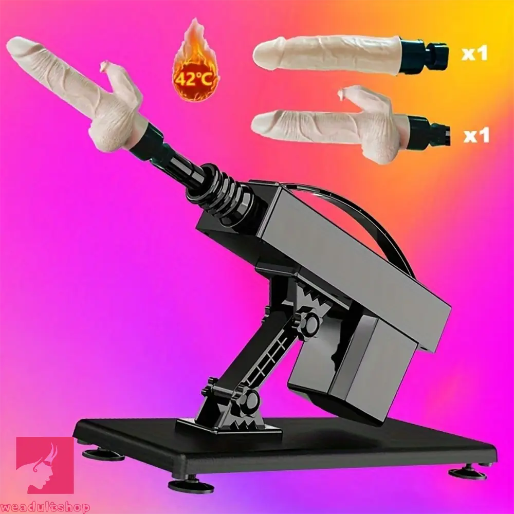 Double-head Vibration Swing Cannon Dildo Machine For Clit Insertion