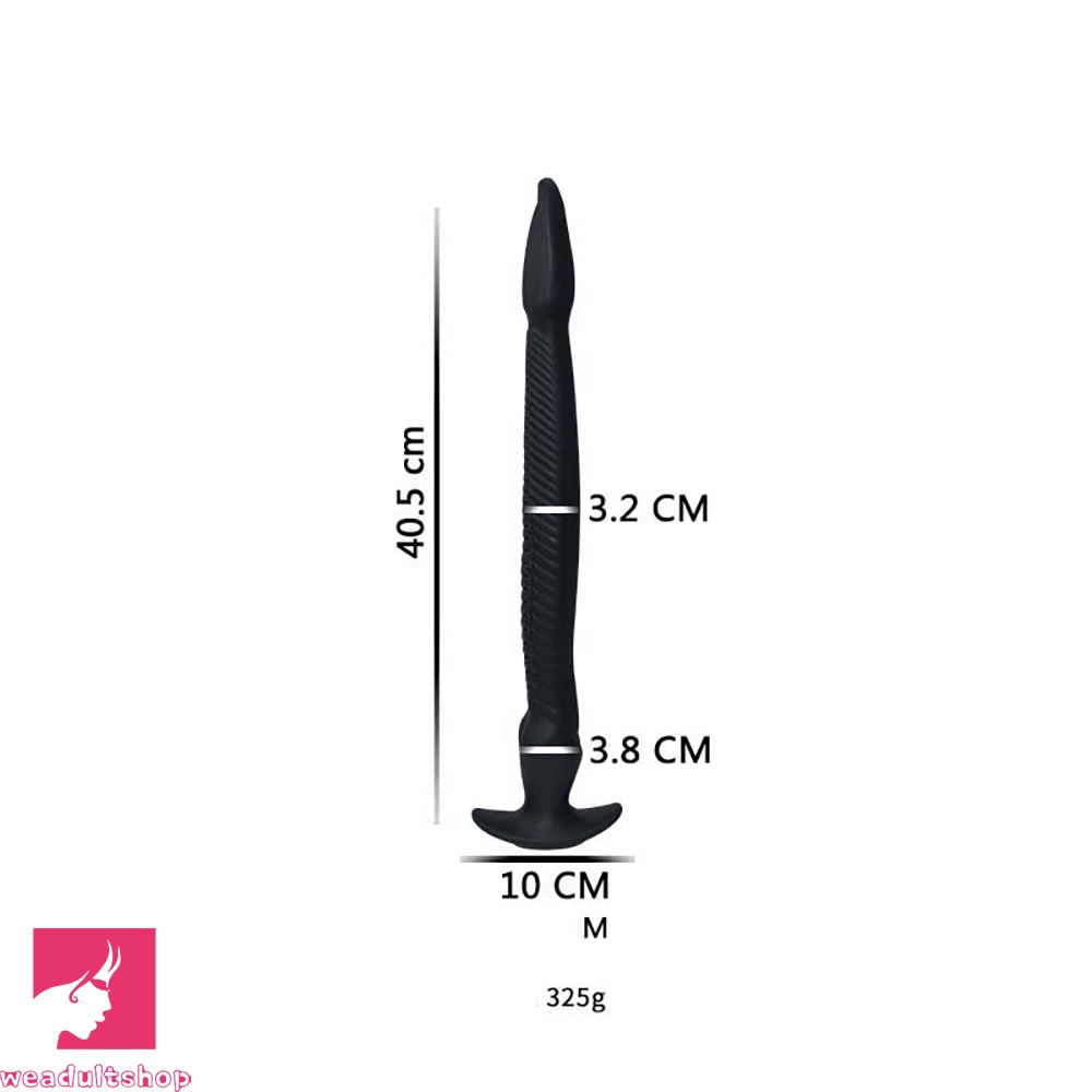12.2in 15.94in 20.87in Snake Long Huge Animal Luminous Dildo For Prostate