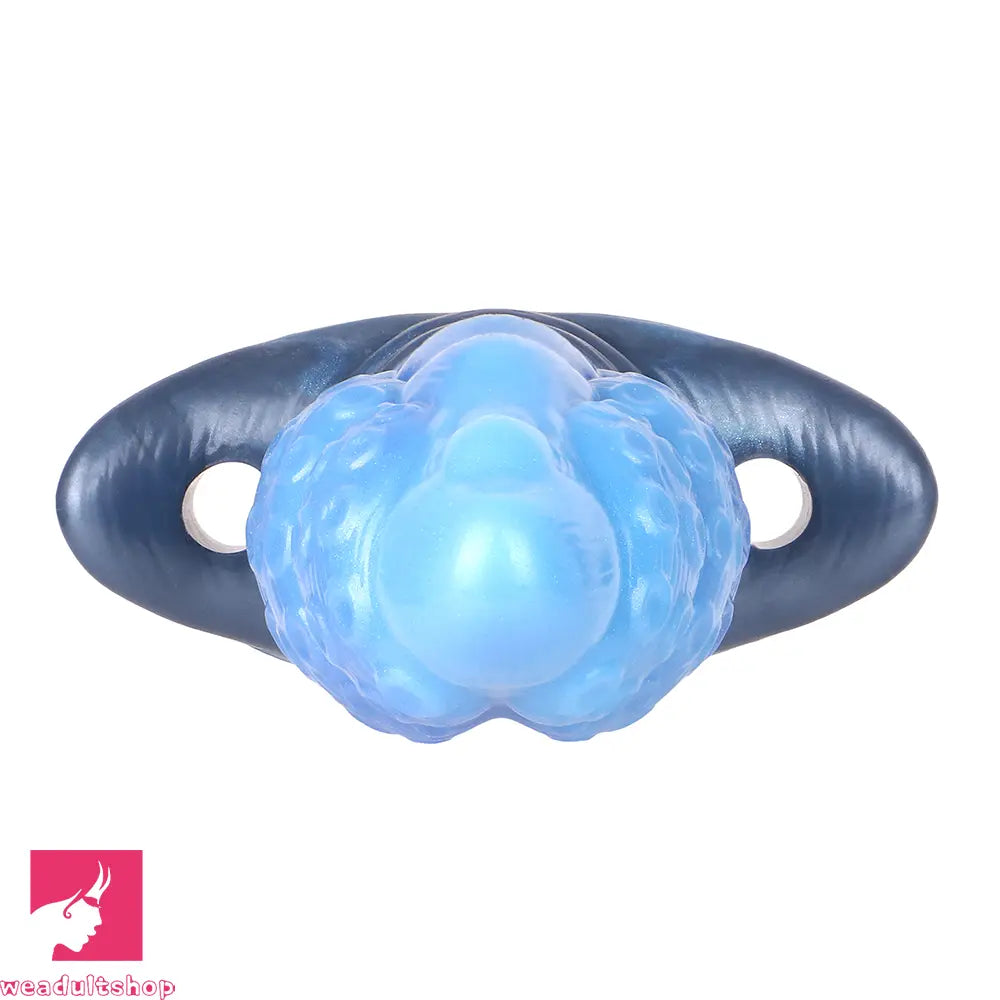 2.91in-9.05in Octopus Vibrating Anchor Dildo Anal Plug Wearable Mouth Gag