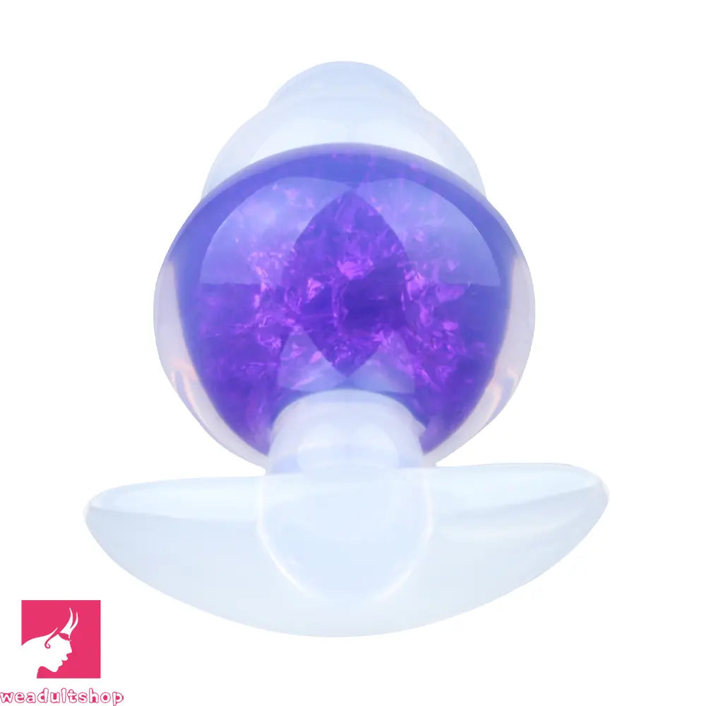 4.53in Luminous Silicone Anal Beads Dildo Anal Love Toy For Women Clit