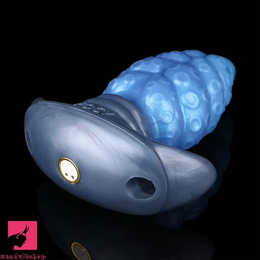 2.91in-9.05in Octopus Vibrating Anchor Dildo Anal Plug Wearable Mouth Gag