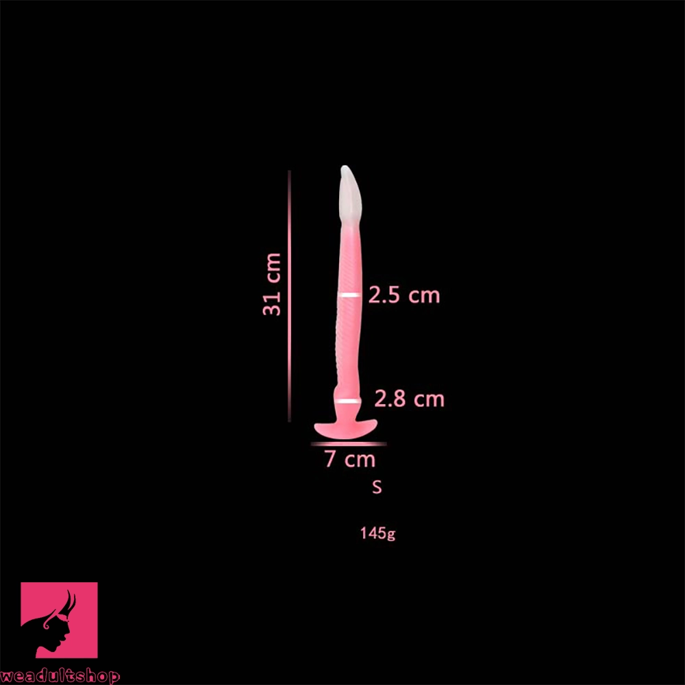 12.2in 15.94in 20.87in Snake Long Huge Animal Luminous Dildo For Prostate