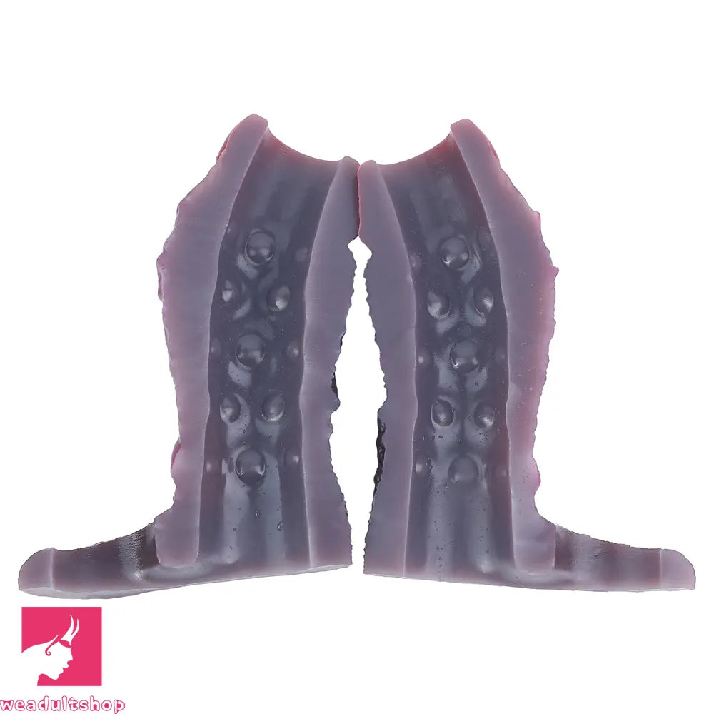 4.09in 4.64in 5.51in Lifelike Cock Soft Silicone Flexible Real Dildo Sleeve