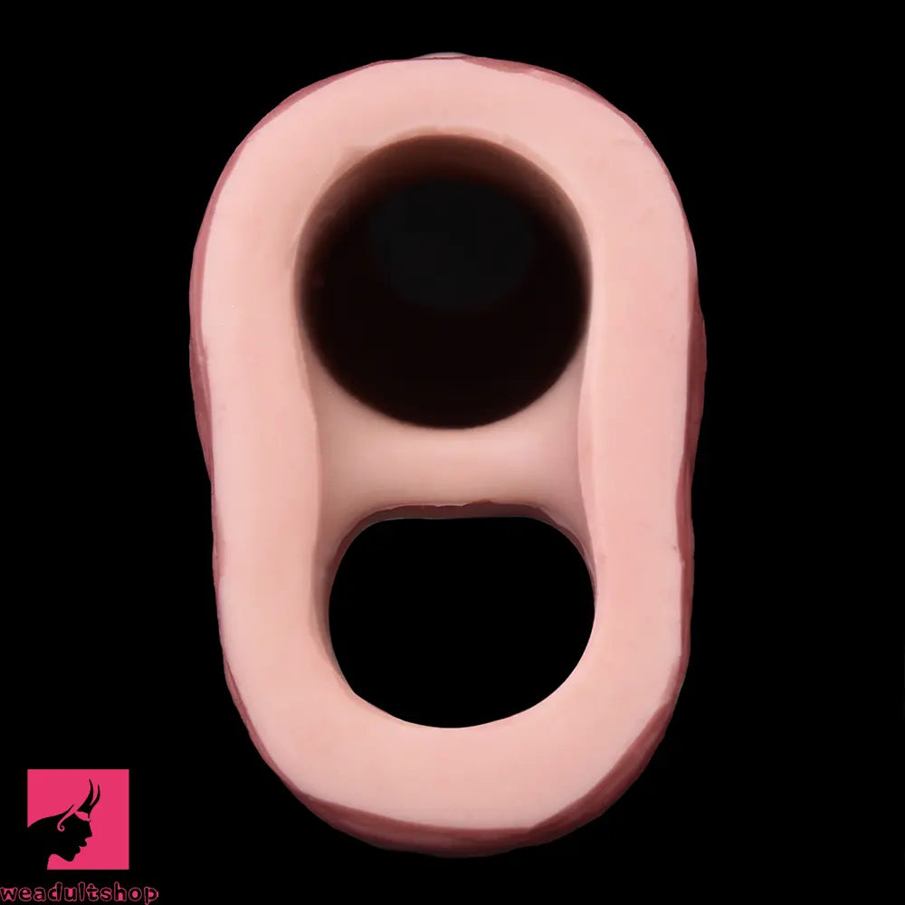 5.23in Strap on Penis Extender Cock Sleeve Dildo For Vagina Stimulating