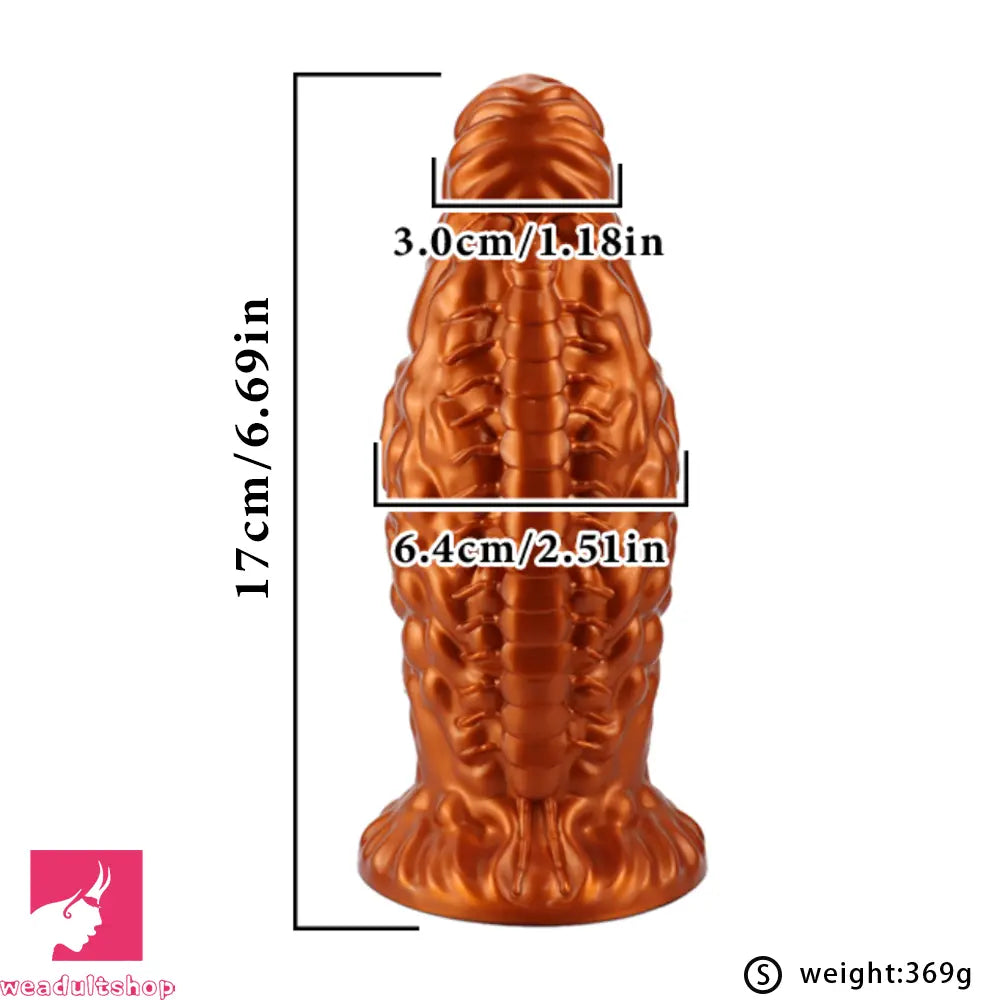 6.69in 9.05in 11.02in Fantasy Big Thick Butt Plug Dildo For Anal Love Massage