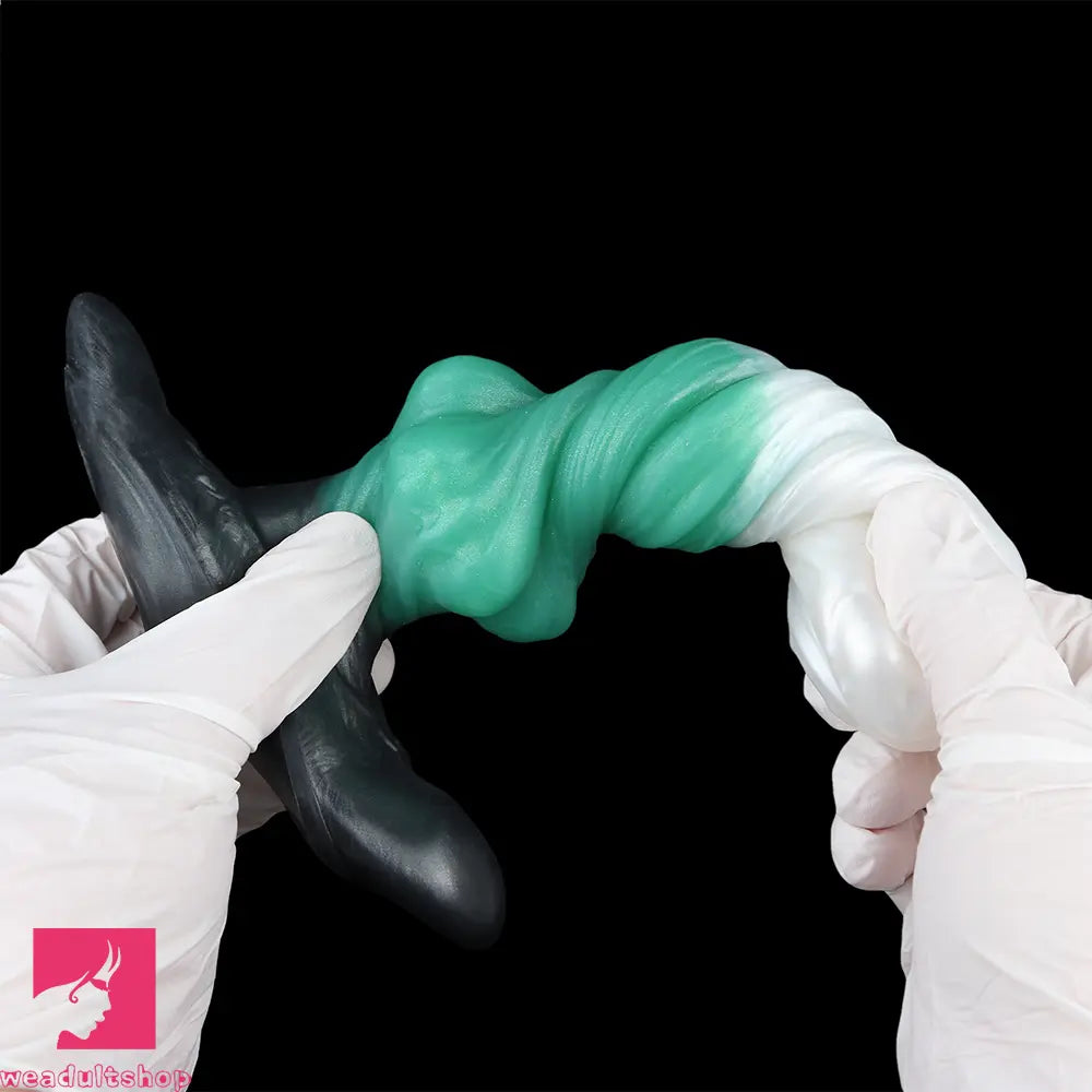 7.08in Odd Dog Knot Strap on Dildo For Fox Tail Cosplay Anus Dilator Masturbator