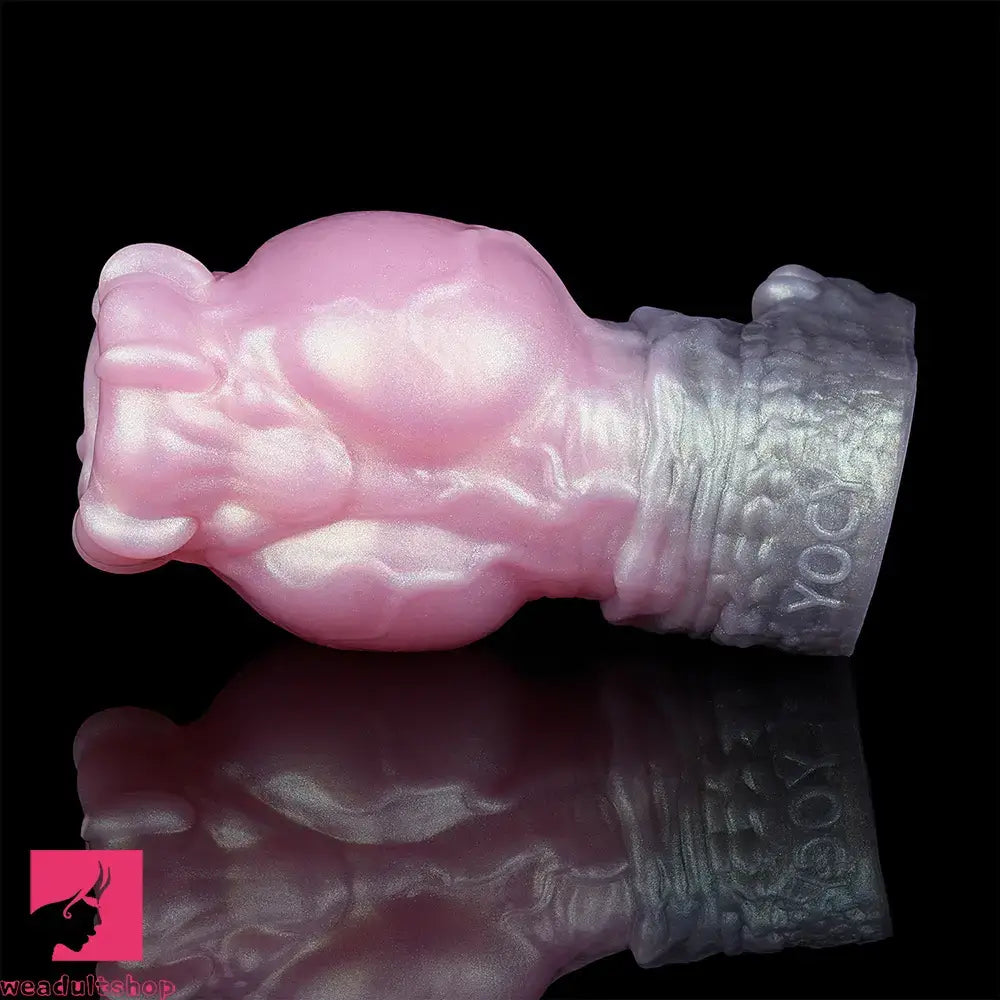 4.17in 4.84in 5.62in Monster Knot Cock Sleeve Dildo Hollow Male Penis