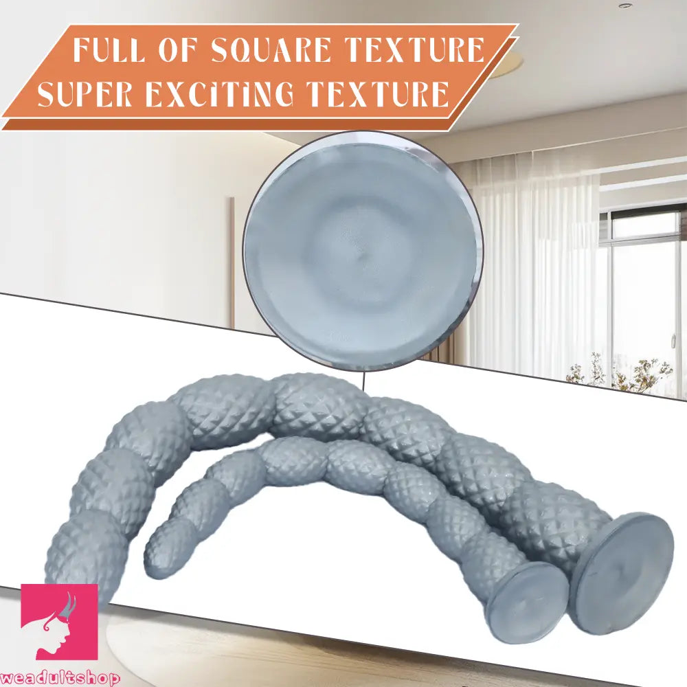 15.74in 23.62in Extra Long Whip Anal Plug Dildo Adult Male and Female Toy