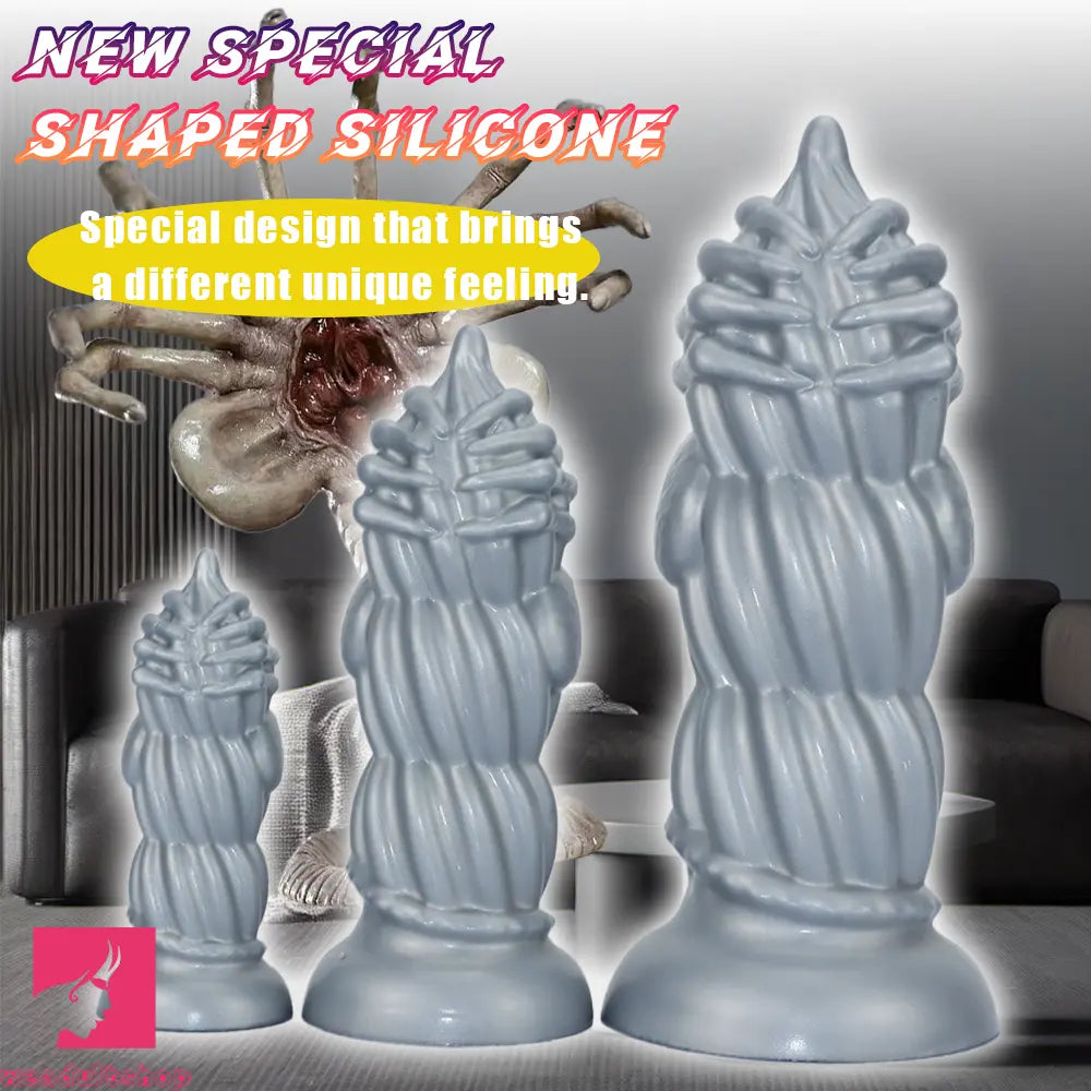 4.52in 6.88in 9.05in Fantasy Monster Butt Plug Dildo Vaginal Masturbator