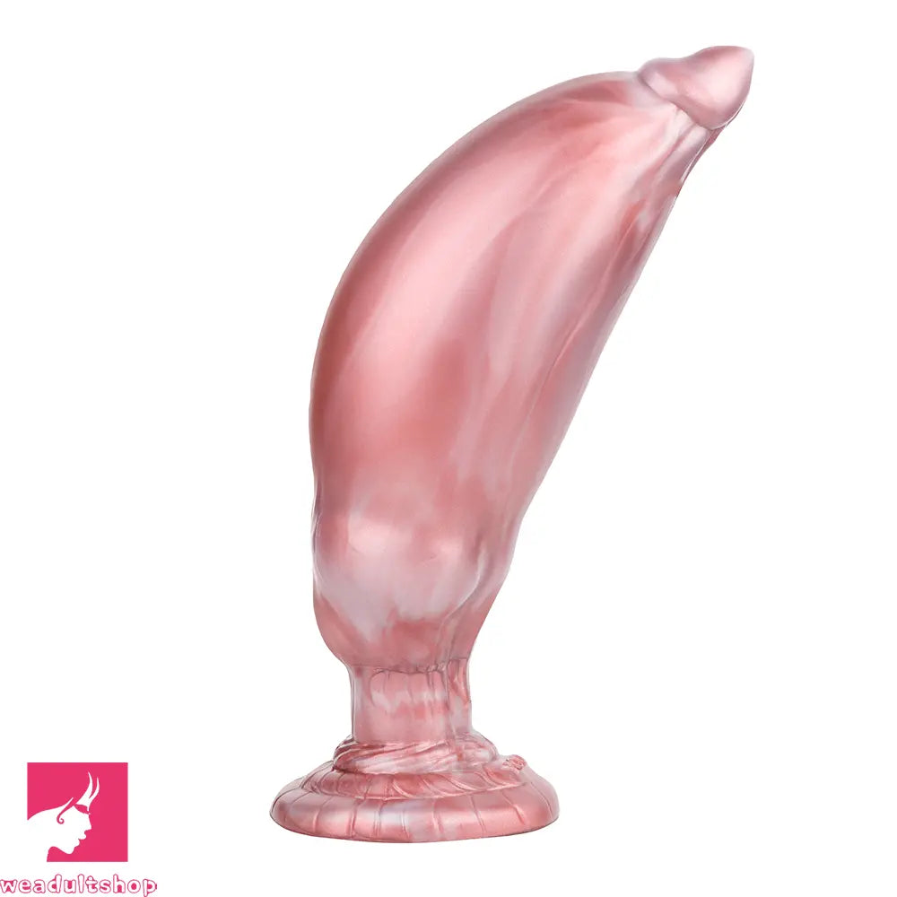 9.05in Inflatable Detachable Dual Layer Dildo High Elasticity Anal Sex Toy