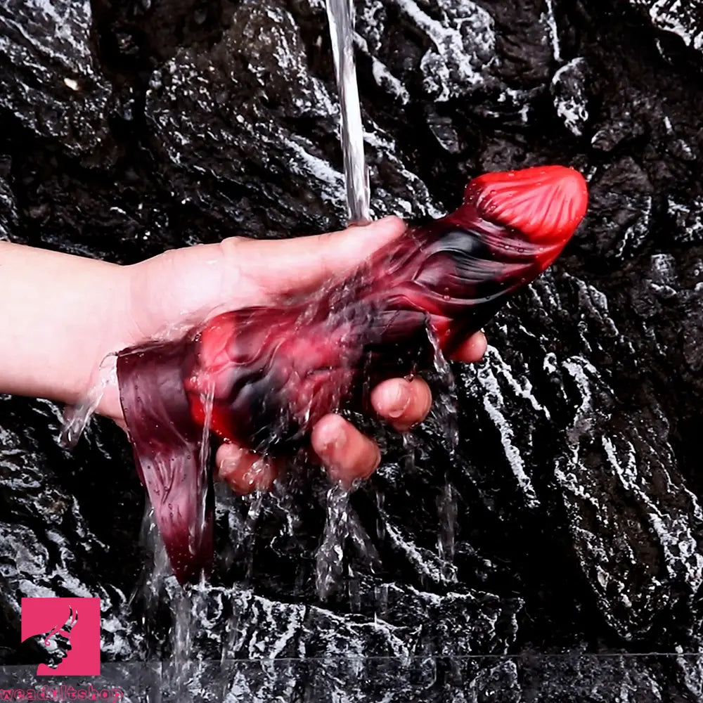 5.91in 7.17in Silicone Cock Sleeve Soft Vibrating Hollow Fantasy Penis Dildo