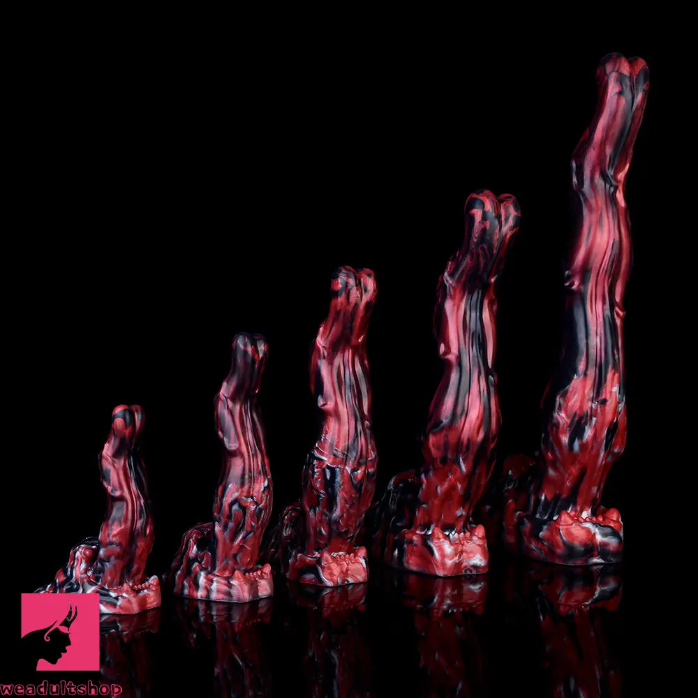 5.51in 7.56in 9.84in 12.6in 17.72in Monster Silicone Creature Penis Dildo