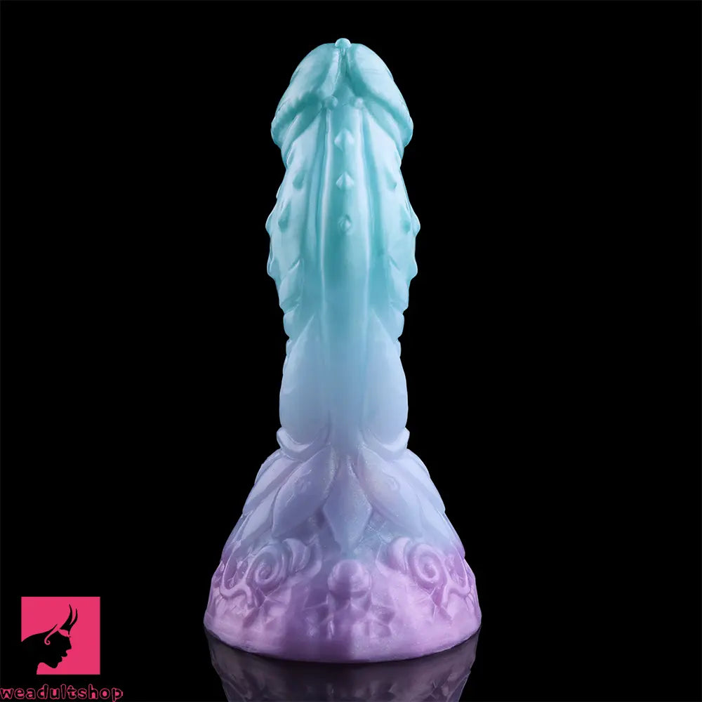 4.68in 5.9in 7.16in 8.26in Spiked Monster Silicone Odd Dildo With Key Chain